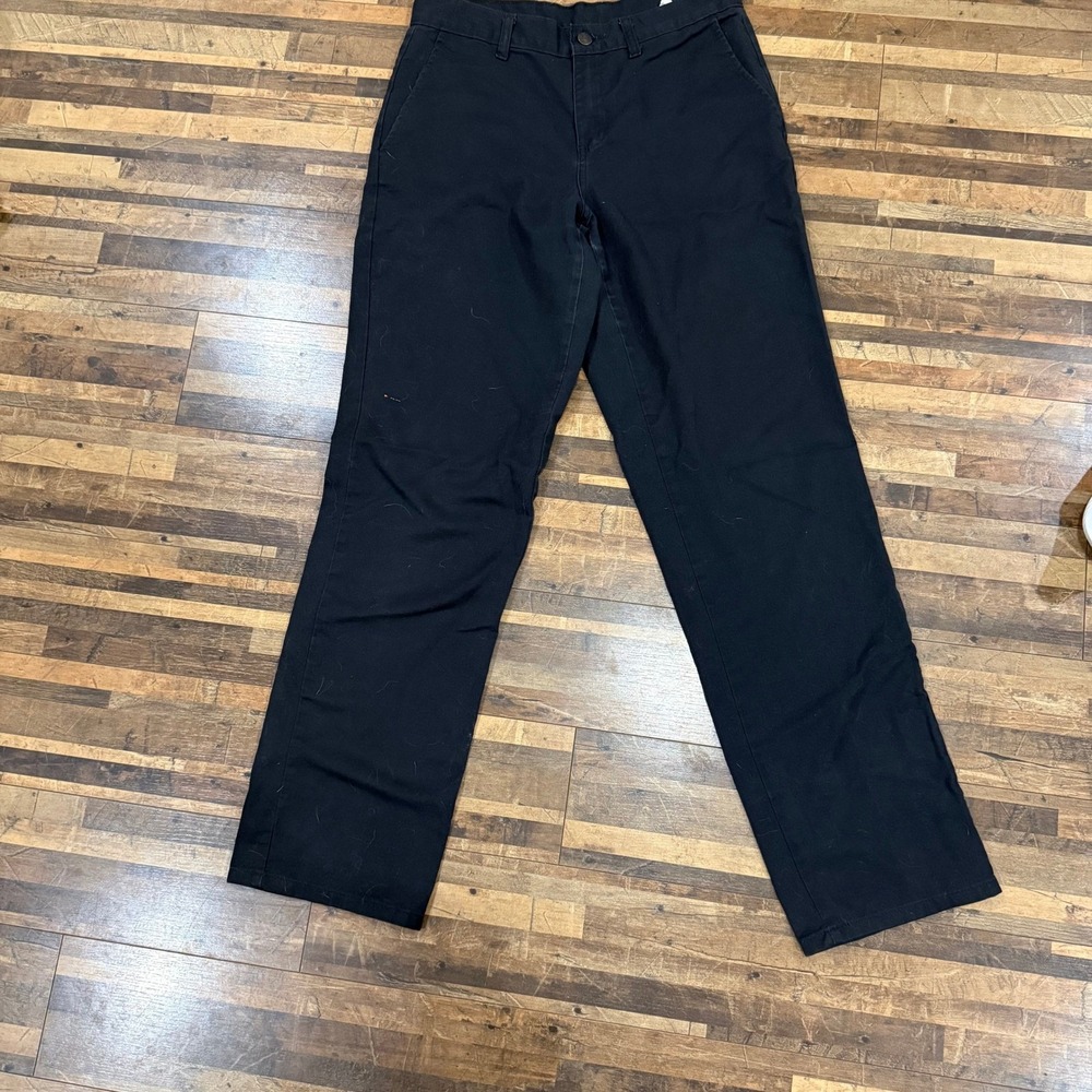 Dickies Work Pants Mens 29x32 Black Good Straight Leg Chino GP8111BK